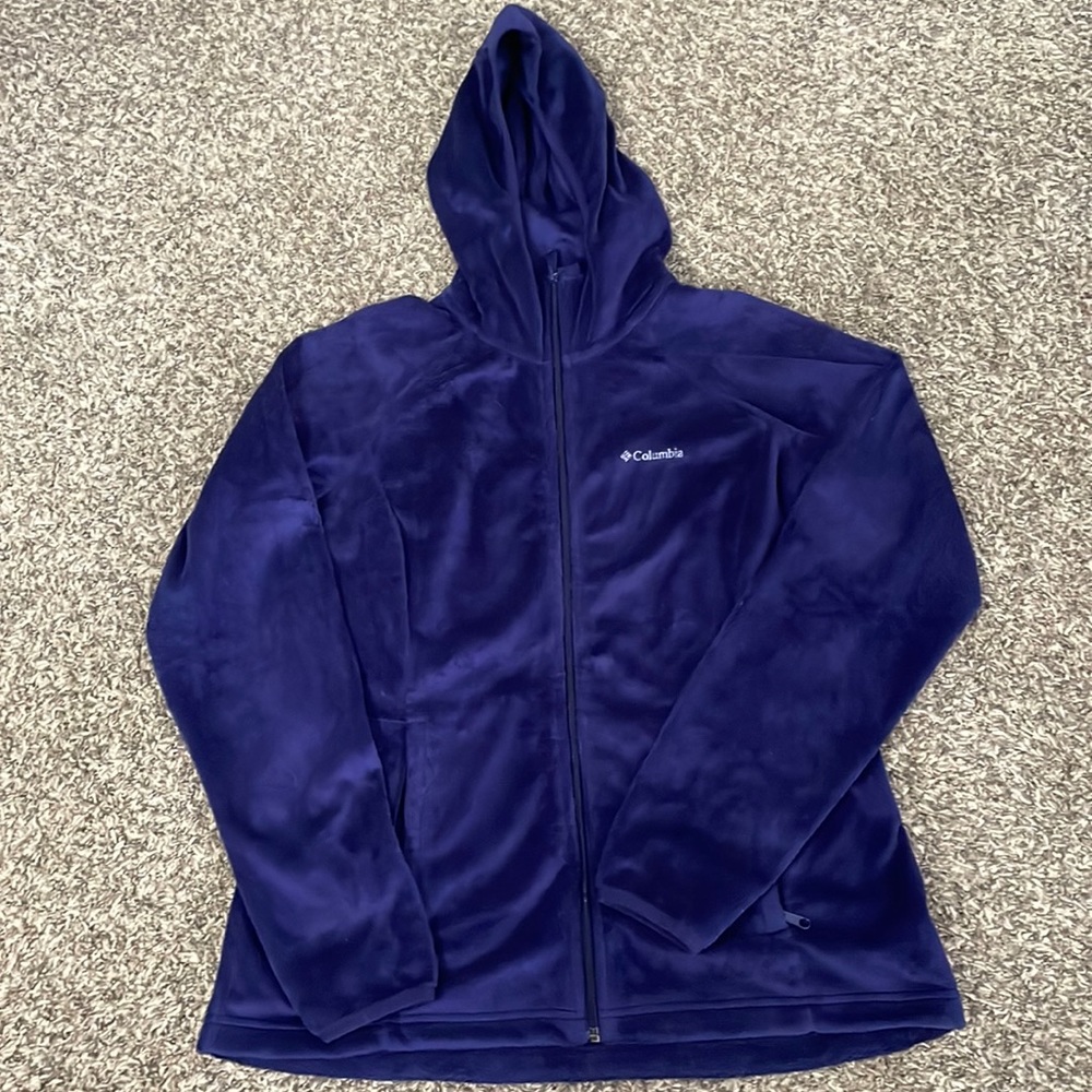 Columbia fleece zip up